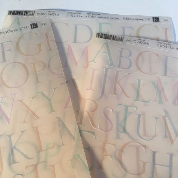GORGEOUS HAND Selected Set of Scrapbook Paper! - Picture 9 of 12